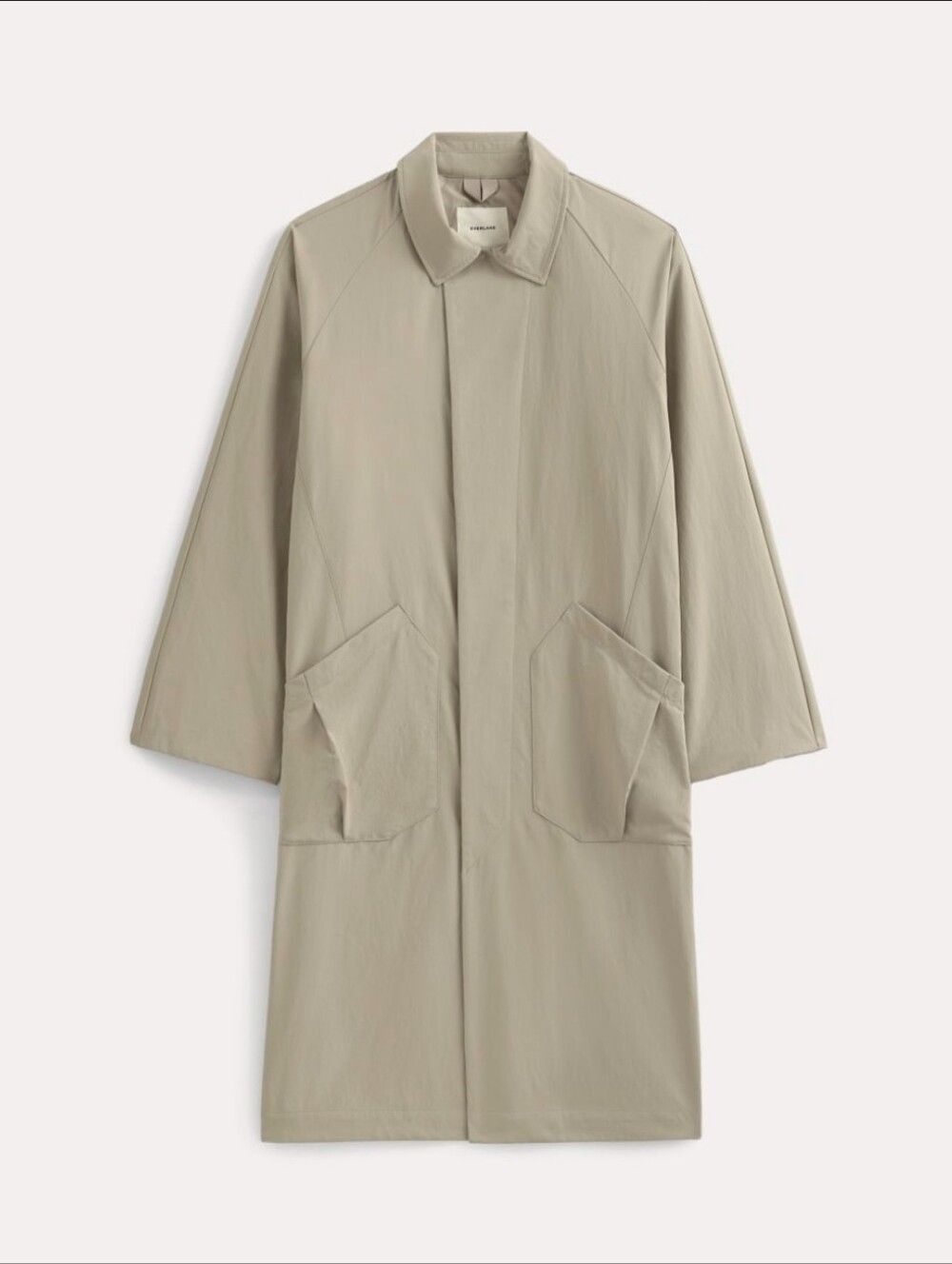 Everlane The Recycled Nylon Mac Coat TRENCH NWT